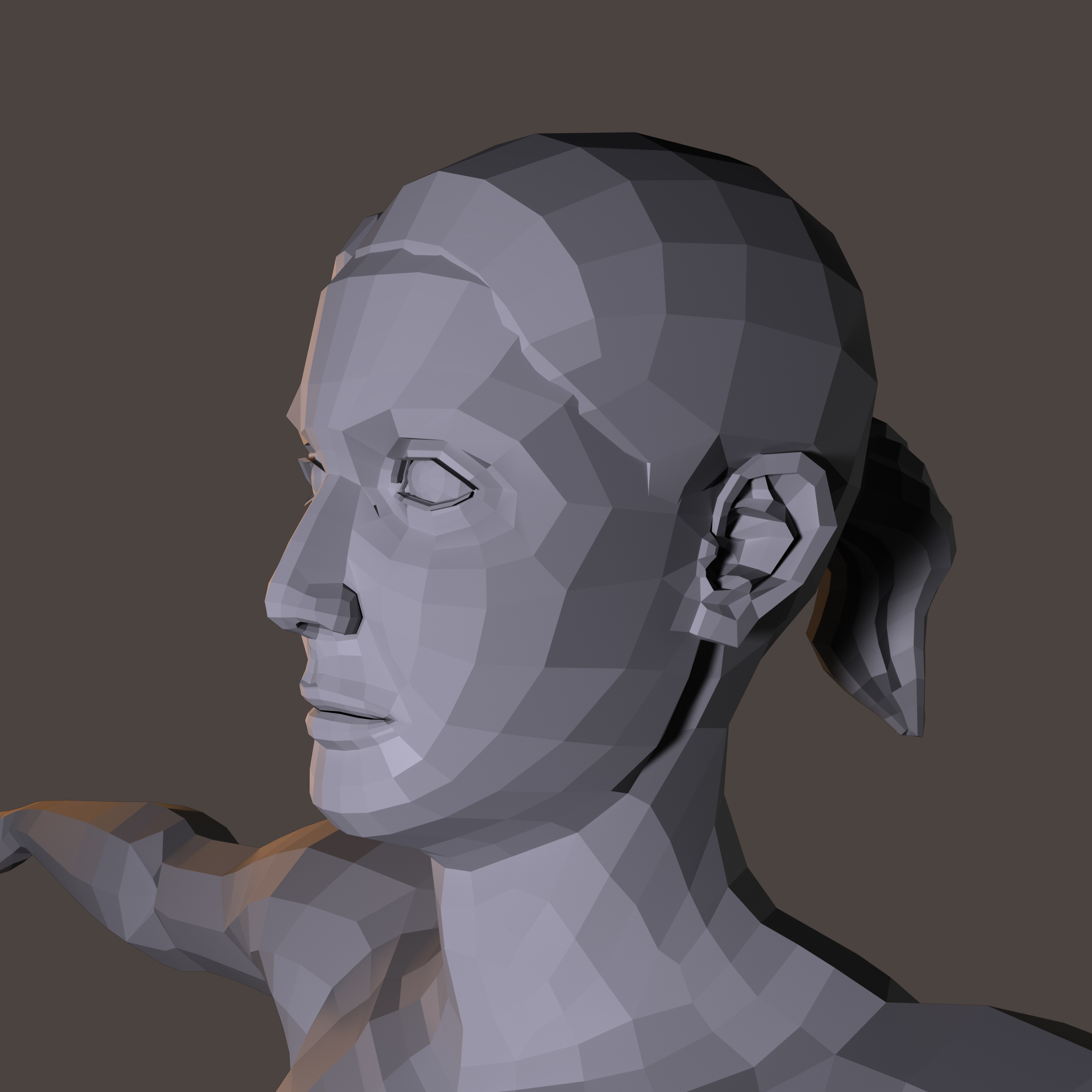 Low Poly Base Model Female By EStoreSoumik 3DOcean